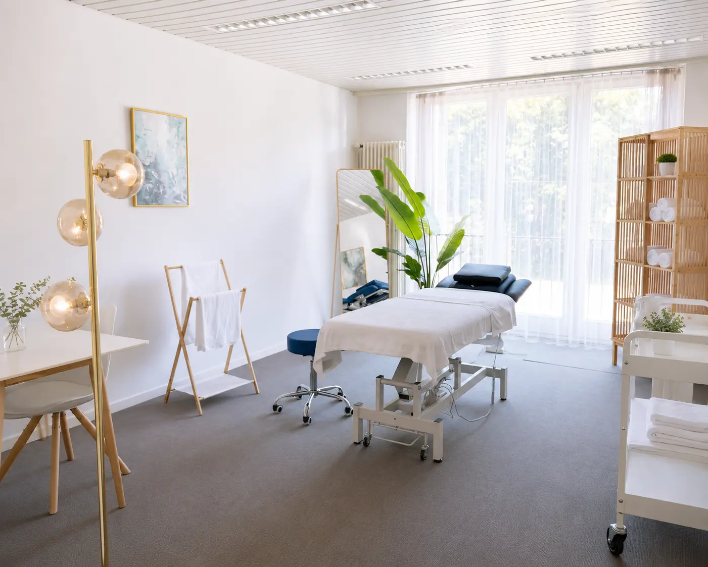 Praxisräume des Massage Zentrum Dietikon an der Bahnhofstrasse 49
